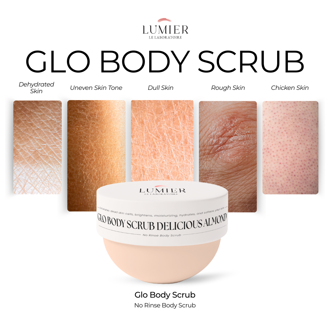 Glo Body Scrub Delicious Almond – No Rinse Body Scrub