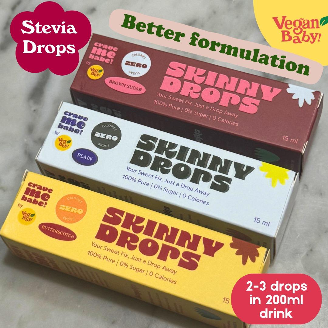 Stevia Drops Brown Sugar