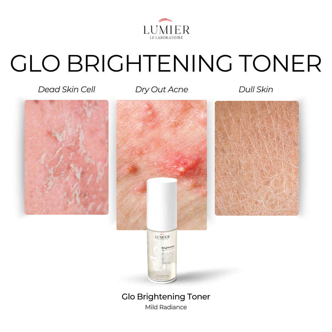 Glo Brightening Exfoliating Toner - 30ml