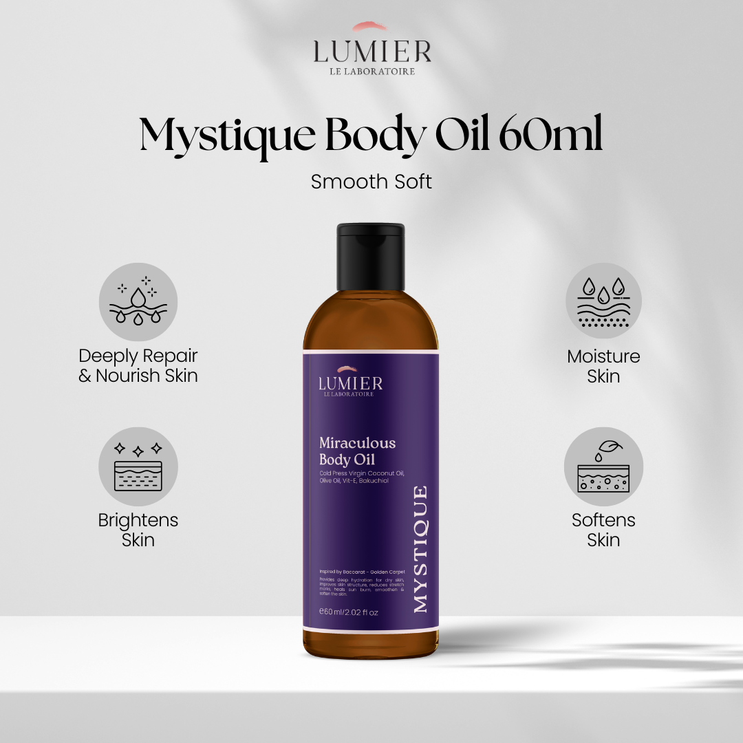 Mystique - Miraculous Body Oil 60ml dan 250ml